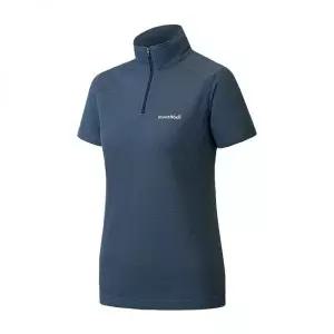 몽벨 MONTBELL 위크론 지오 쇼트 슬리브 집 셔츠 여 CHARCOAL GRAY JBWZH041 397464