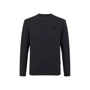 아이더 EIDER ECRU (에크루) 남성 잠재권축 긴팔 라운드 티셔츠_Charcoal DMP26251C8 323823