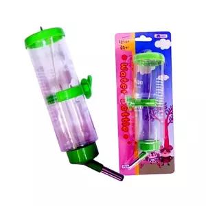 햄스터 급수기 물병 250ml 스트랩 고리 뚜껑