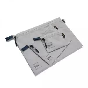 [국내백화점 매장정품] 내셔널지오그래픽 NATIONALGEOGRAPHIC N253AAC550 네이처 3PACK 파우치 L GREY N253