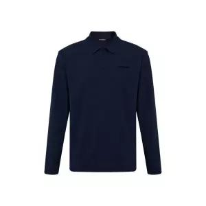 아이더 EIDER ECRU (에크루) 남성 잠재권축 긴팔 폴로 티셔츠_Navy DMP26253N4 323821