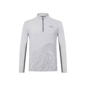 아이더 EIDER HERITAGE () 남성 하이테크 짚업 티셔츠_Ice Grey DMP26231C1 323749