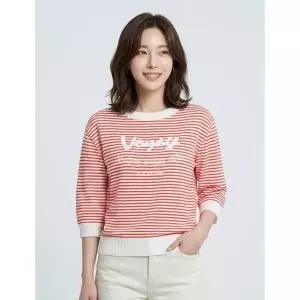 꼼빠니라이프 배색 티셔츠CU25SP2012525A
