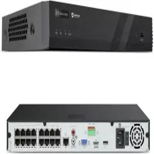 가정용 카메라 시스템용 Anpviz 16CH PoE NVR U 시리즈 플러그 앤 플레이 16채널 네트워크 비디오 레코더로