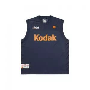 매장정품 코닥 KODAK 메쉬 슬리브리스 탑 NAVY K6223LSLF1NVY 288330