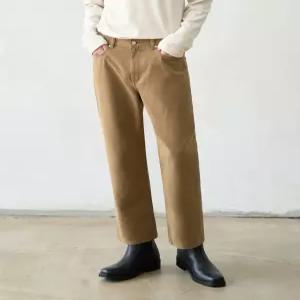 드로우핏 스트레이트 뉴트럴 컬러 데님 [BEIGE] 와이드팬츠 DFDN2302BE 2774975