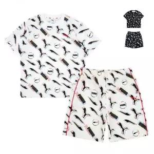 [국내백화점 매장정품] 푸마 PUMA KIDS 로고패턴 반팔티 세트_PK52OS305 5008418221 143312