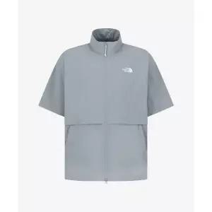 노스페이스 THE NORTH FACE NT7KS01K 화이트라벨 아이스펄스 반팔 집업 WARM GRAY 332179