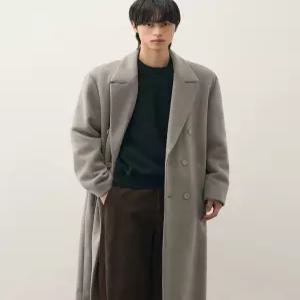 드로우핏 프리미어 퓨어 캐시미어 로브 더블 코트 [BEIGEISH GREY] 겨울 더블코
