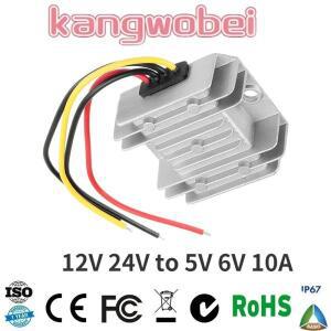 자동차 장난감용 벅 전원 공급 장치, DC DC 컨버터, 스텝 다운 레귤레이터, 전압 감속기, 12 V 24V-5 V 6V