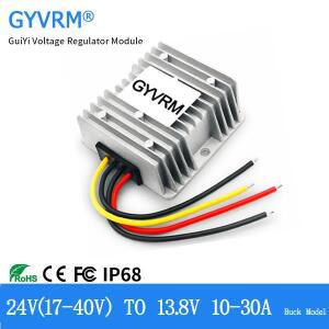 DC-DC 24V ~ 13.8V 10A 15A 20A 25A 30A 스텝 다운 DC-DC 컨버터 벅 레귤레이터 전압 감속기 자동차 용 13.