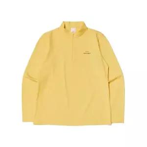 [국내백화점 매장정품] 아이더 EIDER STLAY (스트레이) 긴팔짚업 티셔츠_YELLOW MUSTARD DWP24203F3 125219