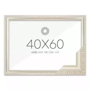 보석십자수 패브릭형 액자 40x60 고급형 댄디실버 보석십자수