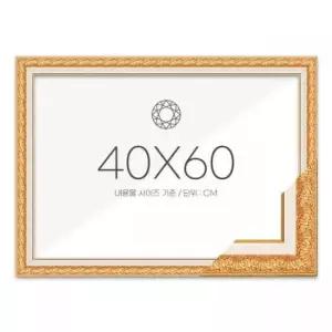 보석십자수 패브릭형 액자 40x60 고급형 매트골드 보석십자수