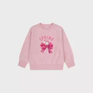 [국내백화점 매장정품] 탑텐 TOPTEN KIDS 여아) 라이트 테리 더블시퀸 스웨트셔츠_MKF1TR2102PK MKF1TR2102