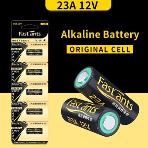 고용량 23A 12V 알카라인 배터리 A23 MN21 L1028 자동차 리모컨 차고 문 초인종 알람 전동 장난감용 고전압