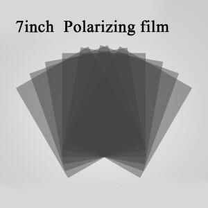 4PCS  7인치 0/45/90/135 ° TV LCD 모니터 155x89mm 자동차 화면용 LED 스크린용 광택 편광판 필름