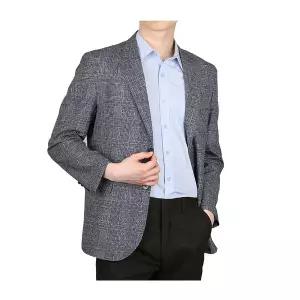 [리빌모아]남자 여름 체크 울론 콤비자켓 SB-COS-LV70