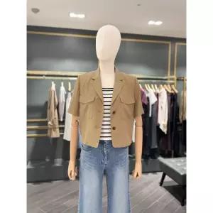 시슬리 투 버튼 아웃포켓 크롭자켓 SAJK84631 1099487