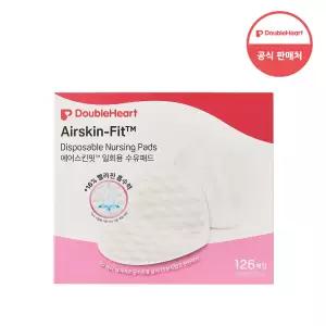 더블하트 에어스킨핏 수유패드 126매입