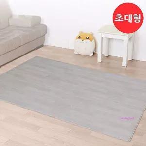 유아매트 단면 놀이 초대형 화이트우드 디자인홈매트ssu309