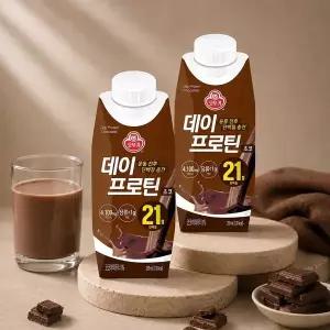 [오뚜기] 데이프로틴 초코 250ml 36팩