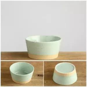 고품질 이천도자기 발수청자 도자기 일자 공기 11cm 밥그릇 (WB5D73E)