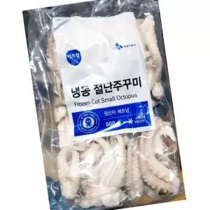 FO 절단 주꾸미 L 500g 20개 냉동 해산물 손질