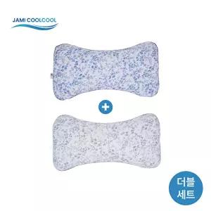[자미쿨쿨]자미쿨쿨 메밀베개 더블구성 (블루 1개+그레이 1개 / 총2개)