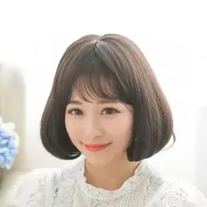 [룽스_65]단발가발 기본 여성통가발 통가발