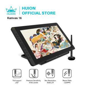 HUION-Kamvas 16(2021) 그래픽 드로잉 모니터, Windows/MAC 및 Android 120% s rgb용 배터리가 필요 없는
