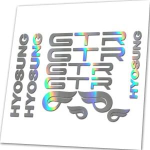효성 GTR  디자인 데칼/스티커 모든 색상 가능 GT GTR-125 GTR-250