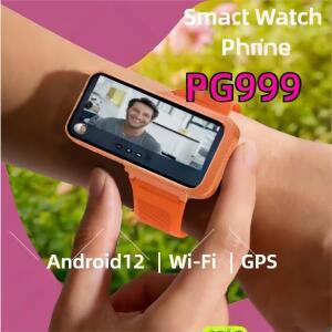 NEW PG999 스마트워치 폰 터치스크린 GPS 4G 안드로이드 Wi-Fi HD 카메라 글로벌 연결 옥타코어 프로세서