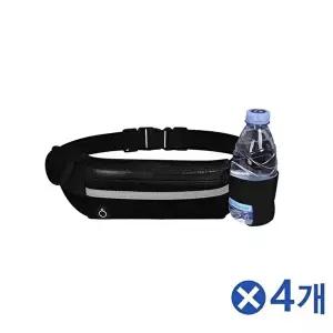 [엄지척]런닝 조깅용 허리가방 스포츠힙색 이어폰줄구멍 4개
