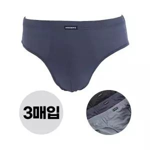 [TRY]트라이 남자삼각팬티 남삼각팬티 인견 냉감 유색 칼라 3매입 속옷 선물_P387991591