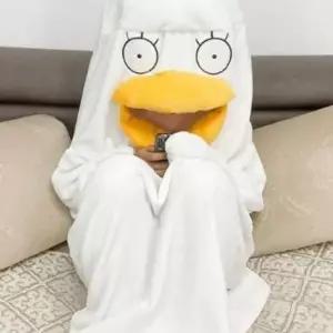 [하프클럽/]잠옷 공장 커플잠옷 파자마 동물 귀여운 잠옷 따듯하고 홈웨어