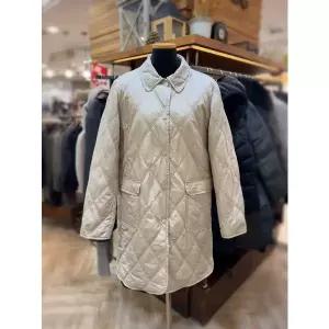 BCBG 다이아 롱 퀼팅 점퍼 B5A1G191