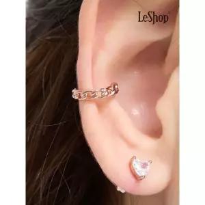[르샵]14K 커브 체인 이어커프 GoldPlated LJ5266BRC_P404161532
