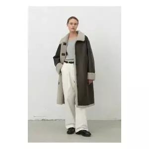 [앤아틀리에] 아틀리에나인 (CT-1448)REVERSIBLE MUSTANG LONG COAT
