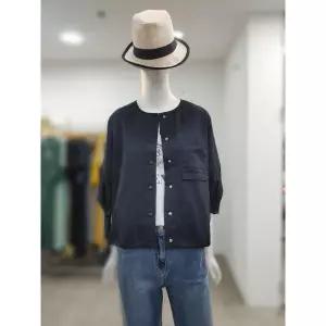 [SI] 세이브존04 라운드 7부 스트링 점퍼 SIM3121870BK (S17397618)