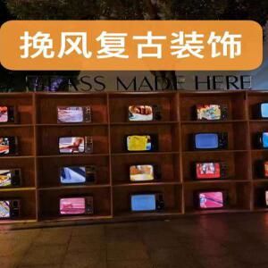 CRT 모니터 데스크탑 전용 인테리어 구형 색상랜덤