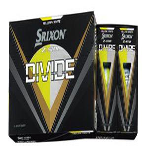 던롭 골프공 SRIXON Z-STAR DIVIDE 2023년 모델 1 다스(12개들이) 옐로우화이트