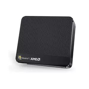 Beelink EQR6 미니 PC, AMD Ryzen 5 6600U(최대 4.5GHz, 6C/12T), 컴퓨터 24GB LPDDR5 RAM 500G NVME SSD,