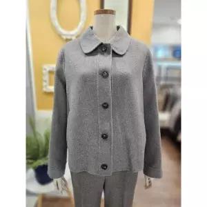 [하프클럽/BCBG]BCBG 세이브존01 스탠카라 크롭 핸드메이드 자켓 B5D9H871