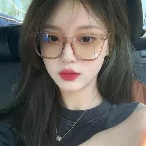[하프클럽/셀러허브_여성트랜드패션]투명 뿔테 남자안경 1P 남녀 차단 안경
