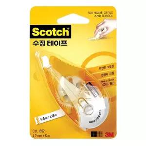 3M EI60JL49 문구 수정테이프 1652 디스펜서 10개