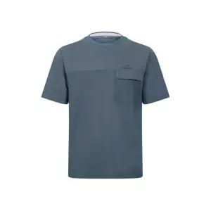 EIDER ON THE ROCK (온더락) 남성 하이브리드 반팔 라운드 티셔츠_SMOKEY BLUE