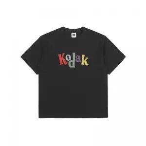 매장정품 코닥 KODAK 로고 아트웍 코튼 반팔 티셔츠 BLACK K6223LRS35BLK 288089