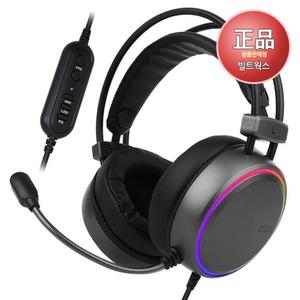 :콕스 COX CH43 가상 7.1 ENC EQ RGB 게이밍 헤드셋 정품