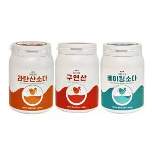 아이레 베이킹소다 / 과탄산소다 / 무수구연산 용기형 1KG